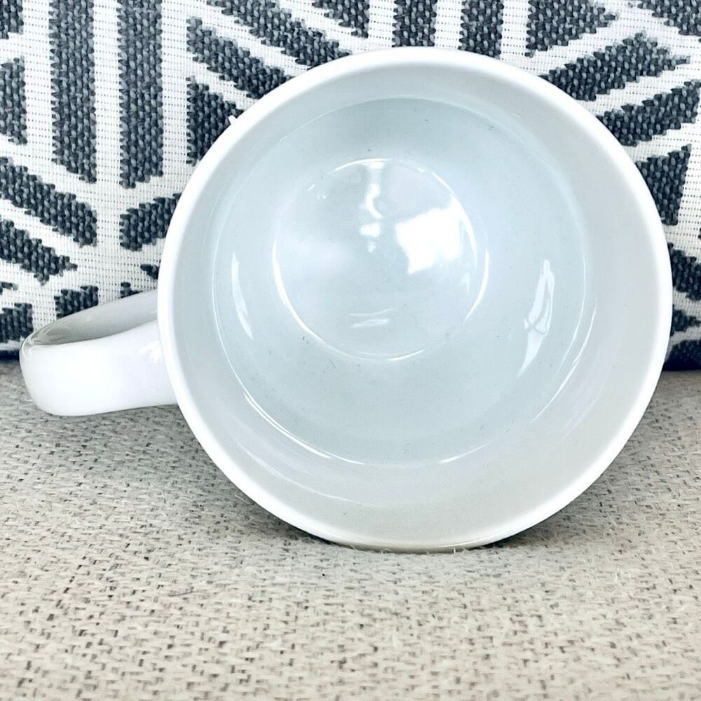 New Threshold Beaded White Porcelain Coffee Beautiful Mug 15oz - Picture 12 of 14